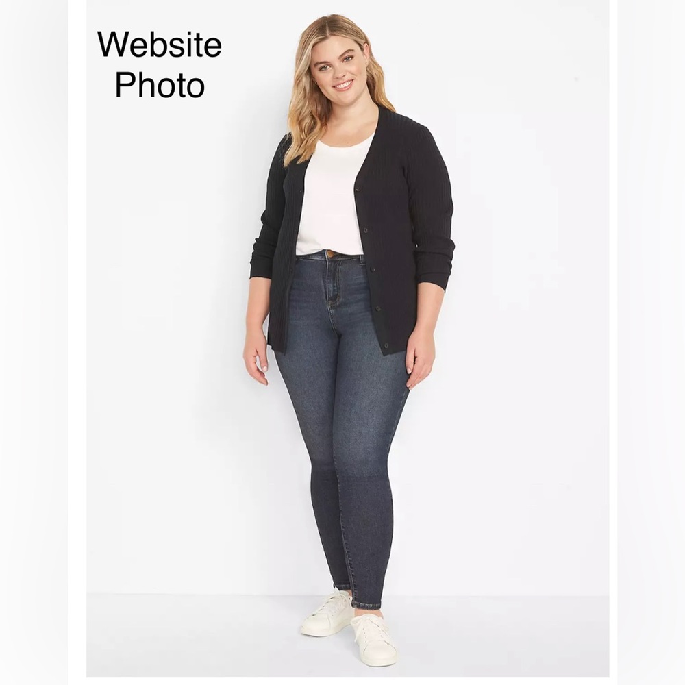 Lane Bryant Genius Fit Skinny Jeans Size 14/16